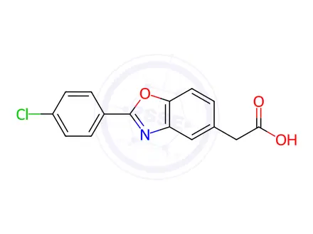 Chemical structure of Benoxaprofen Impurity 3