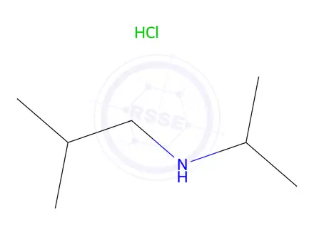 Chemical structure of (2-Methylpropyl)(propan-2-yl)amine hydrochloride