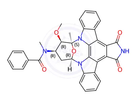 Chemical structure of Midostaurin Impurity 5