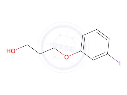 Chemical structure of 3-(3-Iodophenoxy)propan-1-ol