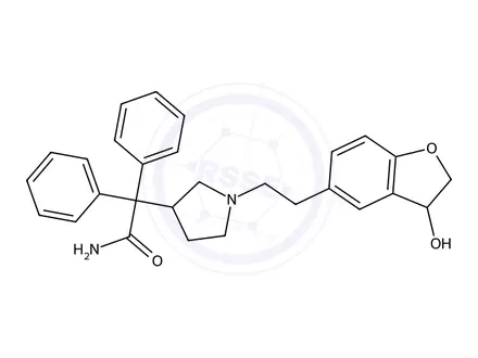 Chemical structure of 3-Hydroxy Darifenacin (Mixture of Diastereomers)