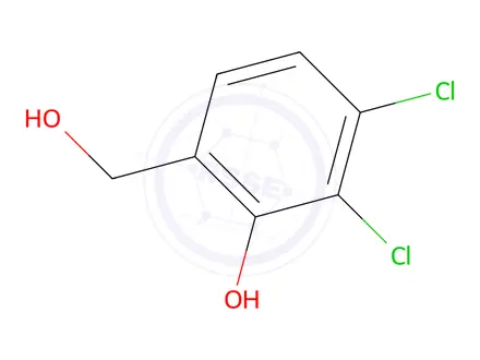 Chemical structure of 2,3-Dichloro-6-(hydroxymethyl)phenol