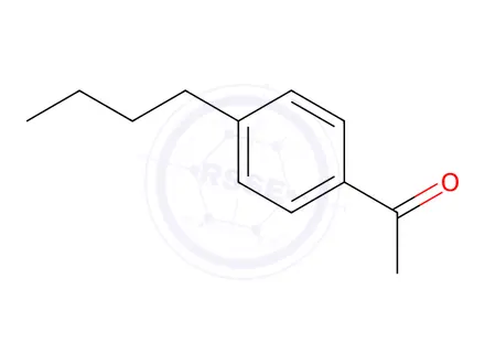 Chemical structure of 4′-Butylacetophenone