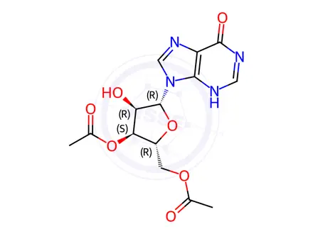 Chemical structure of Adenosine Impurity 132