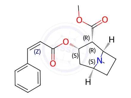 Chemical structure of Cocaine Hydrochloride Impurity 8