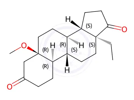 Chemical structure of Levonorgestrel Impurity 69
