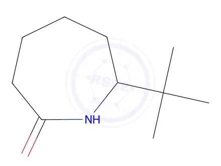 Chemical structure of 7-tert-butylazepan-2-one