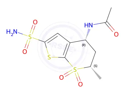 Chemical structure of Dorzolamide Hydrochloride Impurity 8