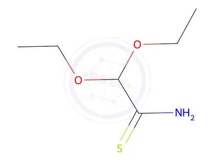 Chemical structure of 2,2-Diethoxyethanethioamide