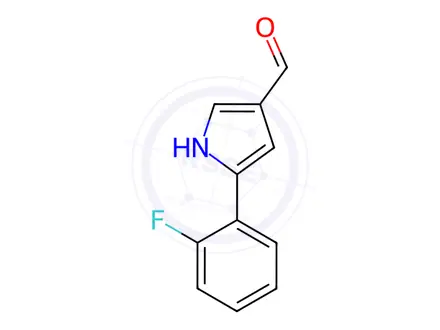 Chemical structure of Vonoprazan Carbaldehyde Impurity