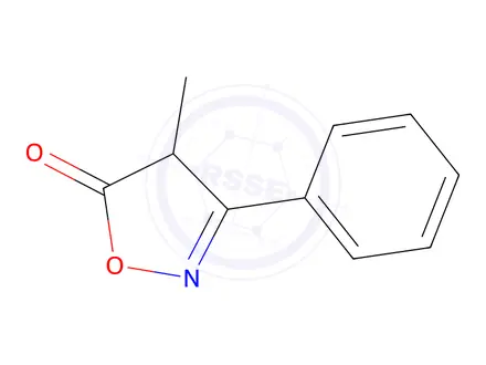 Chemical structure of 4-Methyl-3-phenylisoxazol-5(4H)-one