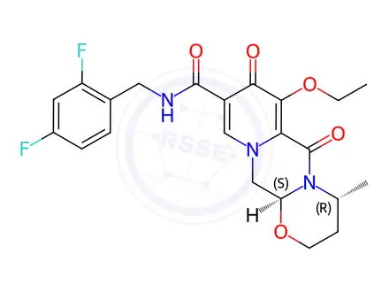 Chemical structure of Dolutegravir Impurity 131