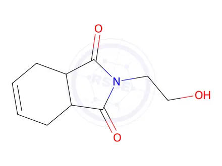 Chemical structure of N-(b-Hydroxyethyl)-4-cyclohexene-1,2-dicarboximide