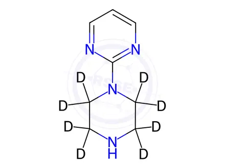 Chemical structure of Buspirone EP Impurity A D8