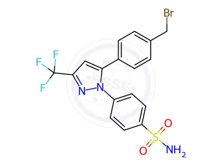 Chemical structure of Celecoxib Impurity 123