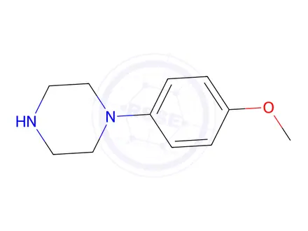 Chemical structure of N-(4-Methoxy Phenyl) Piperazine)