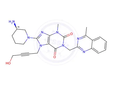 Chemical structure of Linagliptin Impurity 315