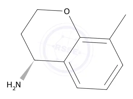 Chemical structure of (R)-8-methylchroman-4-amine