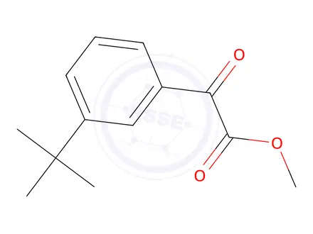Chemical structure of Methyl 2-(3-(tert-butyl)phenyl)-2-oxoacetate