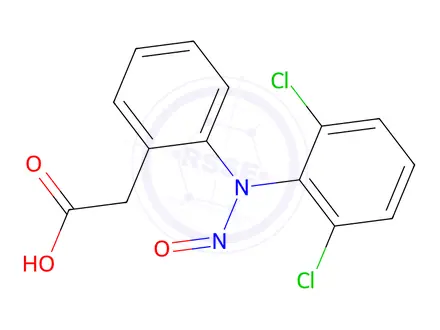 Chemical structure of Diclofenac Impurity 38