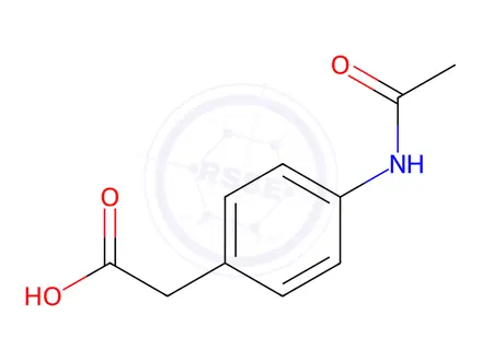 Chemical structure of Actarit