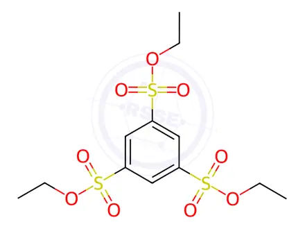 Chemical structure of 1,3,5-Benzenetrisulfonic acid triethyl ester