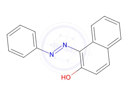 Chemical structure of (Z)Sudan I