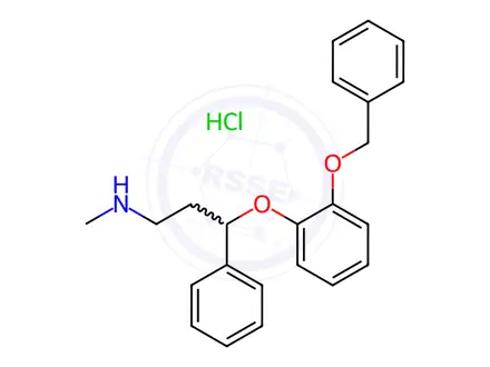 Chemical structure of Atomoxetine Hydrochloride Impurity 56 Hydrochloride