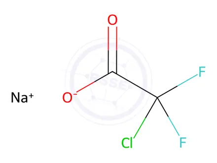 Chemical structure of Chlorodifluoro-acetic Acid Sodium Salt