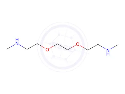 Chemical structure of 1,8-Bis(methylamino)-3,6-dioxaoctane