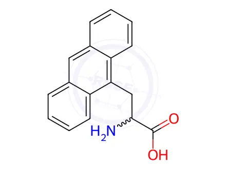 Chemical structure of D-9-AnthrylaAlanine