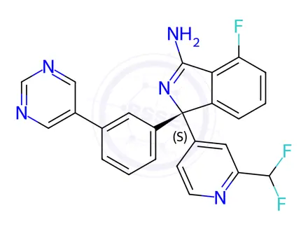 Chemical structure of AZD-3839
