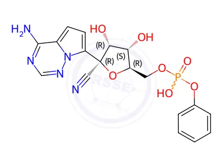 Chemical structure of Remdesivir Impurity 107