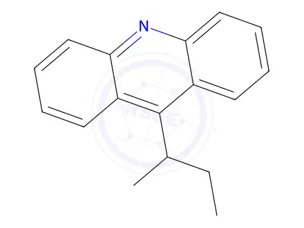 Chemical structure of 9-(sec-Butyl)acridine