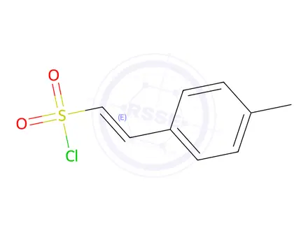 Chemical structure of (E)-2-(4-Methylphenyl)ethylenesulfonyl chloride
