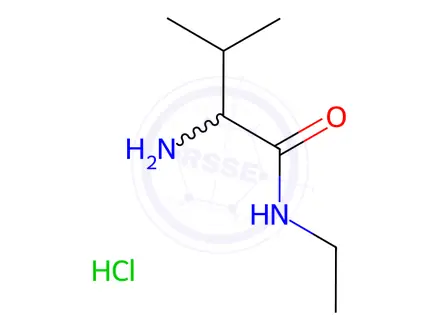 Chemical structure of 2-Amino-N-ethyl-3-methylbutanamide hydrochloride