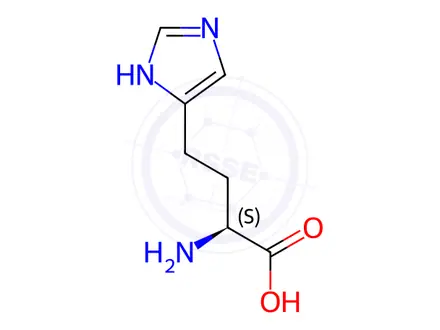 Chemical structure of L-Homohistidine
