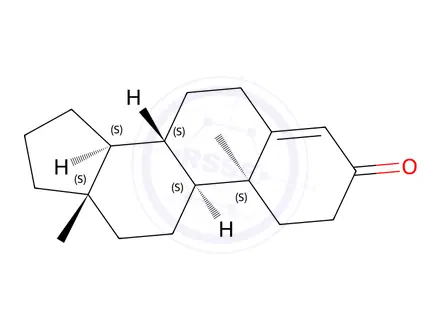 Chemical structure of (10a)-Androst-4-en-3-one