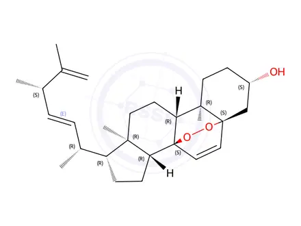 Chemical structure of axinylsterol