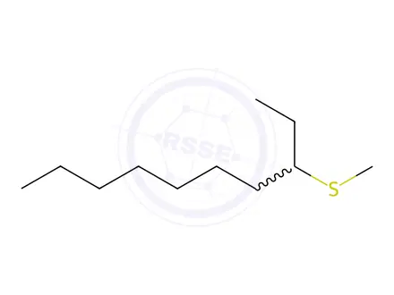 Chemical structure of 1-Ethyloctylmethyl sulfide