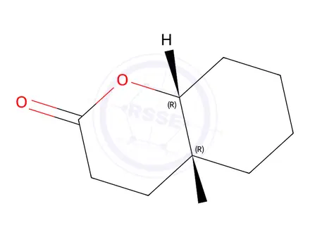 Chemical structure of rel-(4aR,8aR)-Octahydro-2H-chromen-2-one