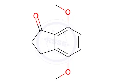Chemical structure of 4,7-Dimethoxy-1-indanone