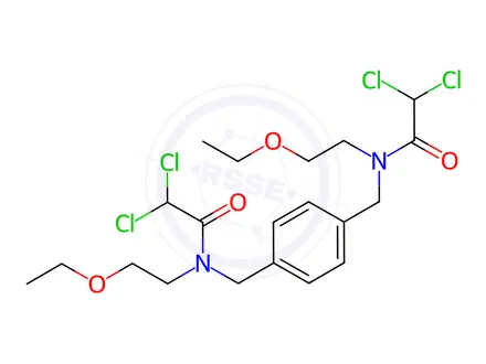 Chemical structure of Teclozan