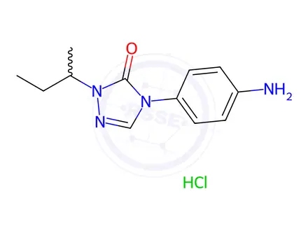 Chemical structure of Itraconazole Impurity 94