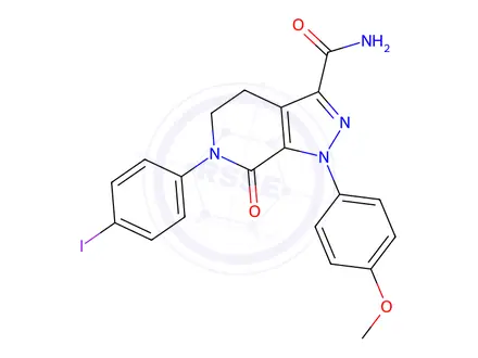 Chemical structure of Apixaban Impurity 464