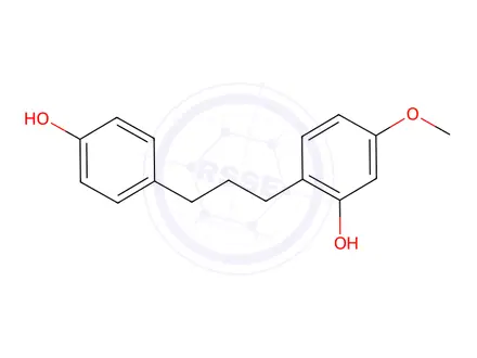 Chemical structure of Broussonin A