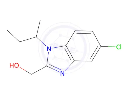 Chemical structure of (1-(Sec-butyl)-5-chloro-1H-benzo[d]imidazol-2-yl)methanol