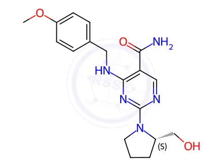 Chemical structure of Avanafil Impurity 252