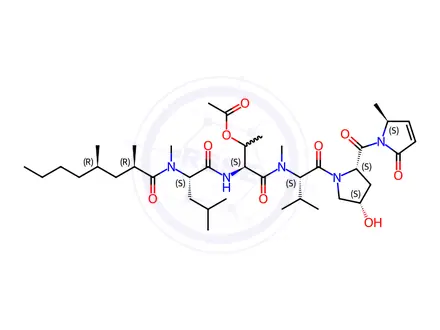 Chemical structure of microcolin A