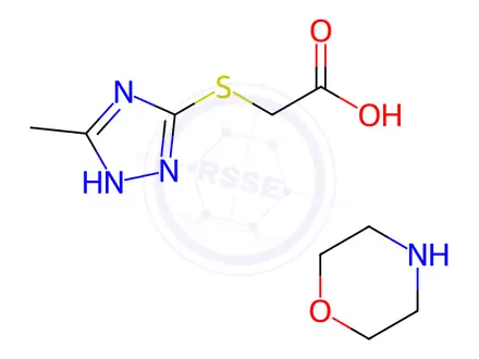 Chemical structure of Acetylcysteine Impurity 115